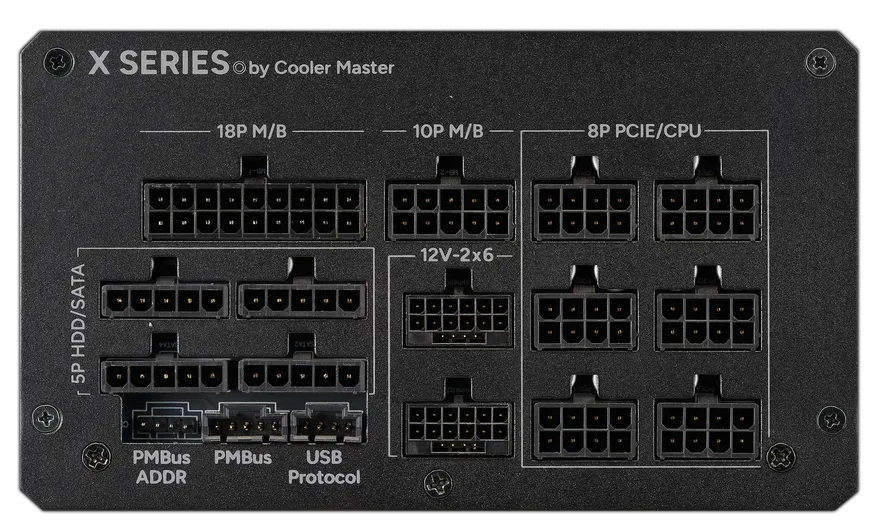 Fuente Cooler Master X Mighty Platinum 2000w 230v W/wo Cord