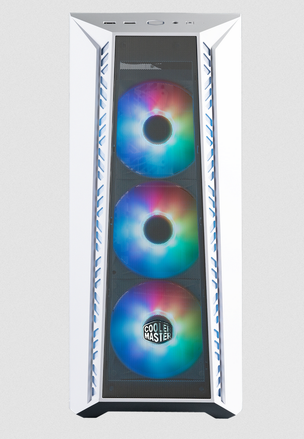 Gabinete Cooler Master Masterbox 520 Mesh White