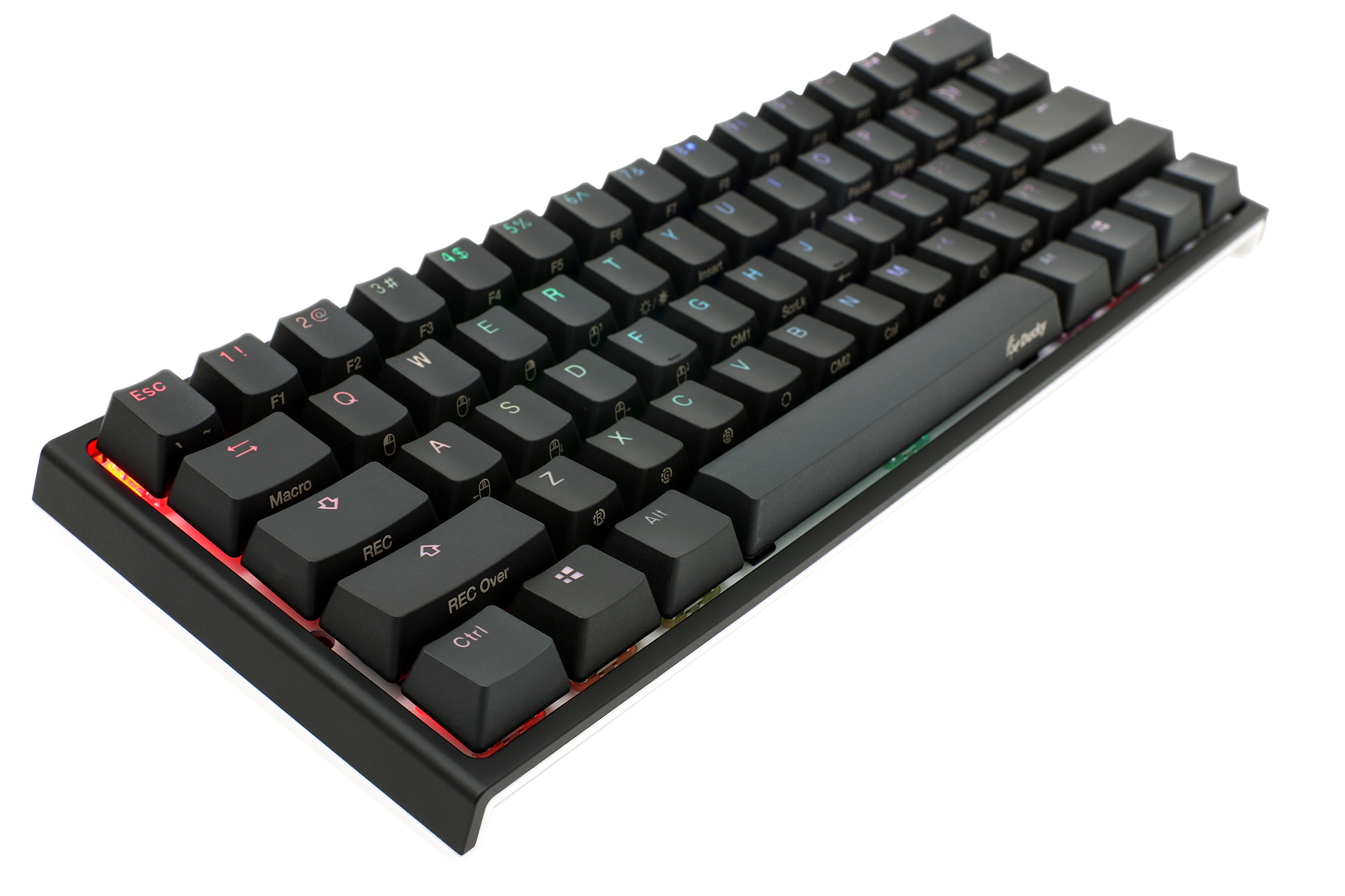 Teclado Gamer Ducky One 2 Mini Rgb Cherry Mx Brown Double Shot Pbt Mecanico