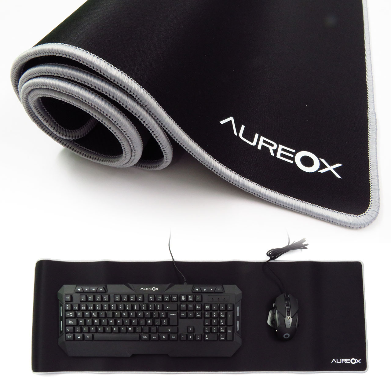 Teclado Y Mouse + Pad Aureox Lifelight Gaming Gc1000