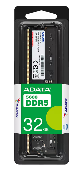 MEMORIA ADATA DDR5 32GB 5600 SINGLE TRAYNON HEAT