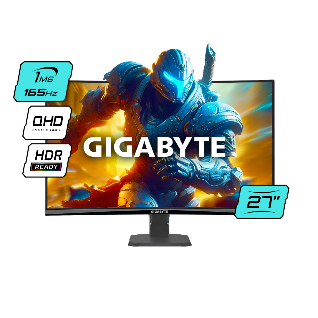 Monitor Gamer Gigabyte 27 Gs27qc Sa