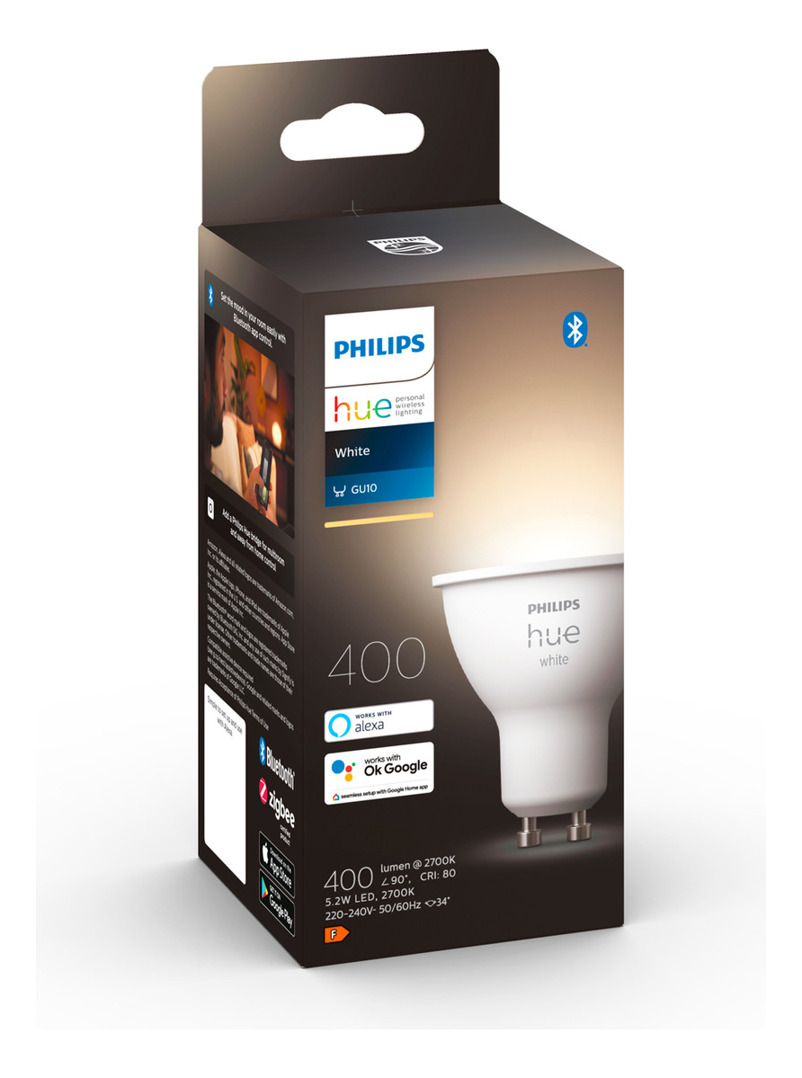 Lampara Philips Hue Single Bulb 5.2w Gu10 Eu