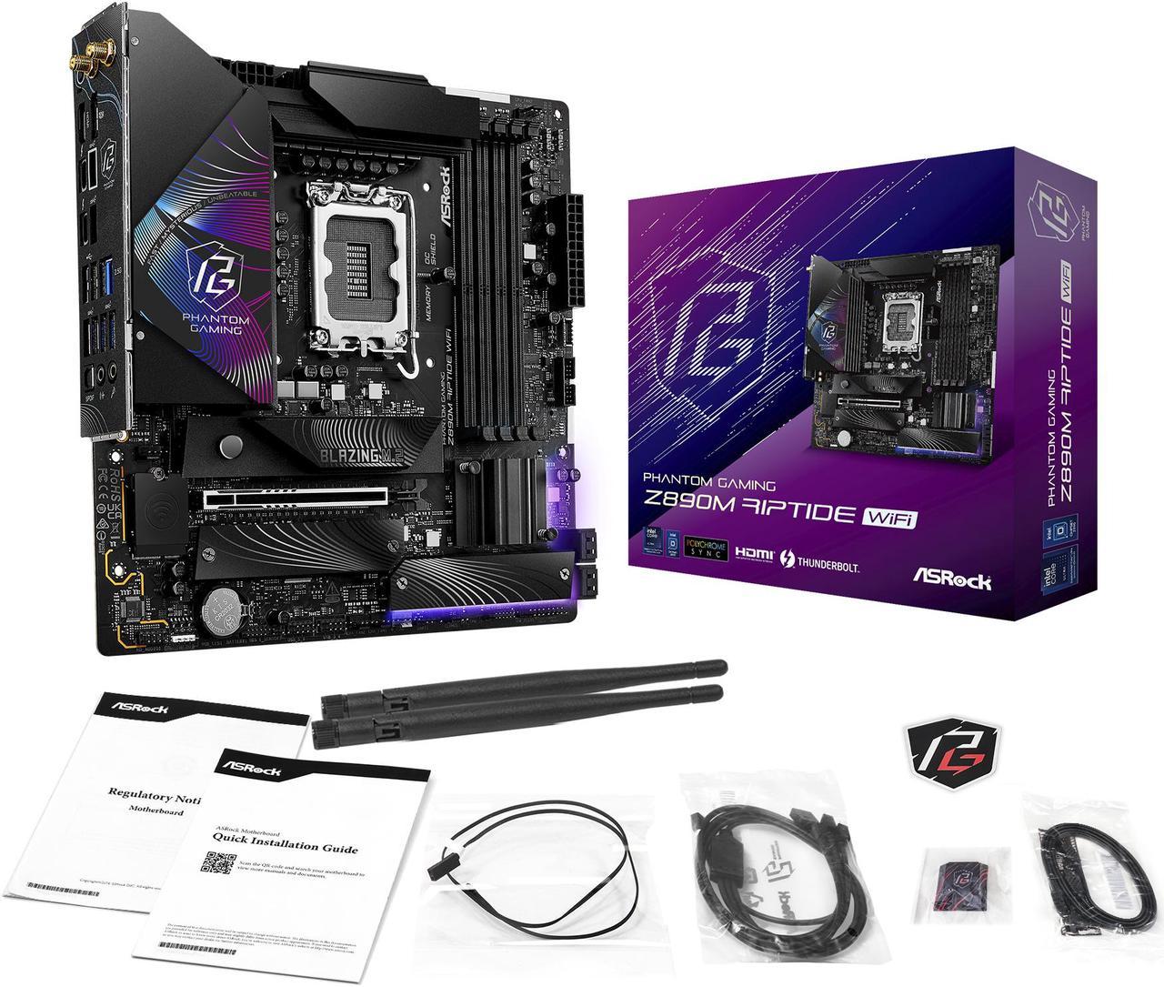 Mother Asrock (lga1851) Z890m Riptide Wifi