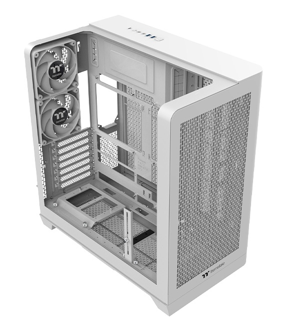 Gabinete Thermaltake View 390 Air Snow White Tempered Glass