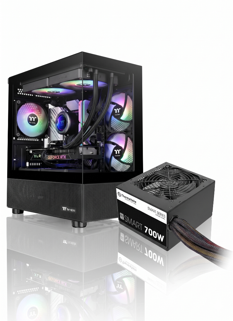 Gabinete C/fuente Thermaltake View 170 + Smart 700w 80 Plus White