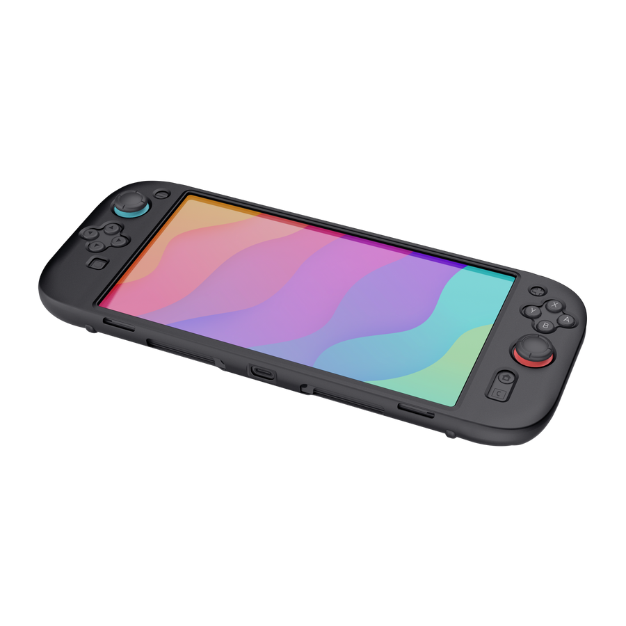 Accesorios Trust Funda De Silicona Para Nintendo Switch 2 Black Gxt1253