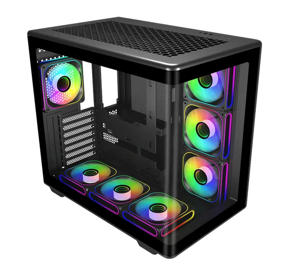 Gabinete Cooler Master Elite 600 Black 7 Argb