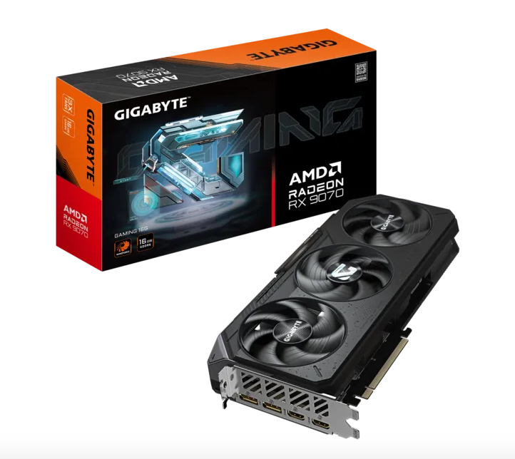 Placa De Video Gigabyte Radeon Rx 9070 Gaming 16gb
