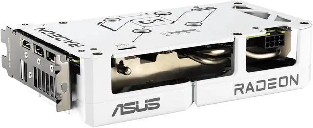 Placa De Video Asus Dual Rx 9060xt 16gb White