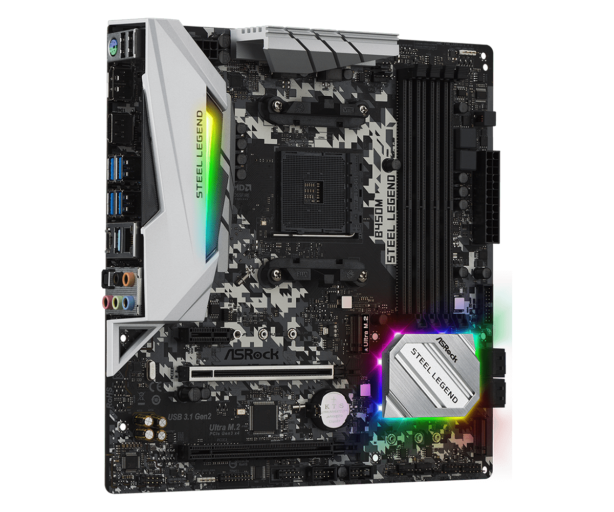 Mother Asrock (am4) B450m Steel Legend