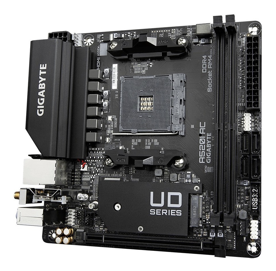 Mother Gigabyte (am4) A520i Ac