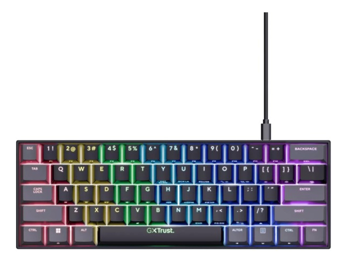 Teclado Trust Acira Mini Gaming Es Gxt867