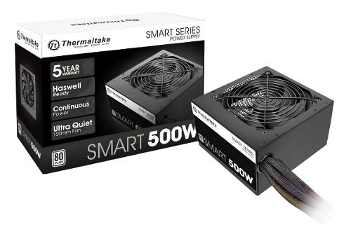 Fuente Gamer Thermaltake Smart White 500w 80 Plus