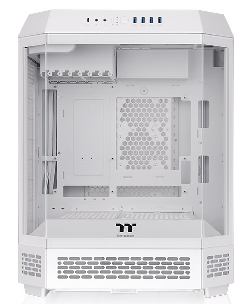 Gabinete Thermaltake The Tower 600 Snow White Tempered Glass