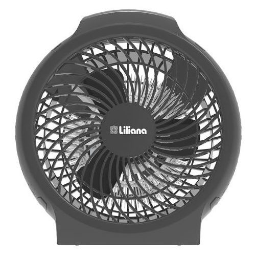 LILIANA VENTILADOR DE PIE VVPC-20B 20 PARRILLA CROM COMANDO FRONTAL ASPAS  METALICAS