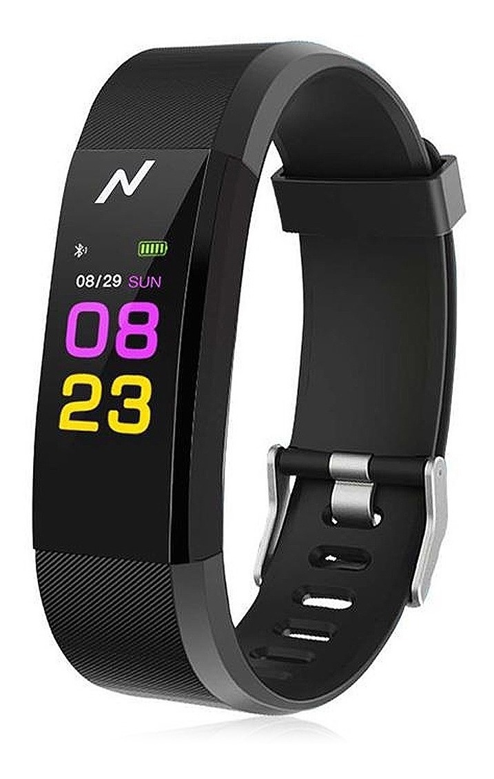 Pulsera Noganet Bt Fitness Negra Ng-sb01