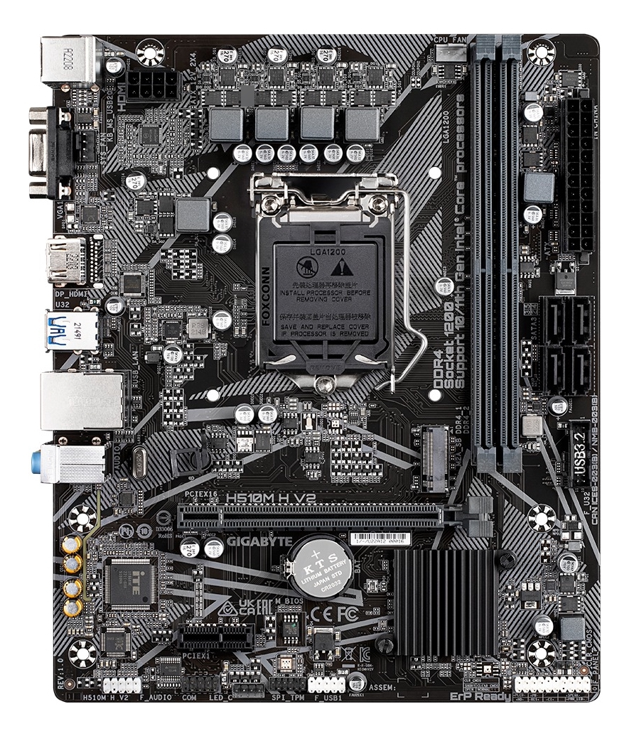 Mother Gigabyte (lga1200) H510m H V2