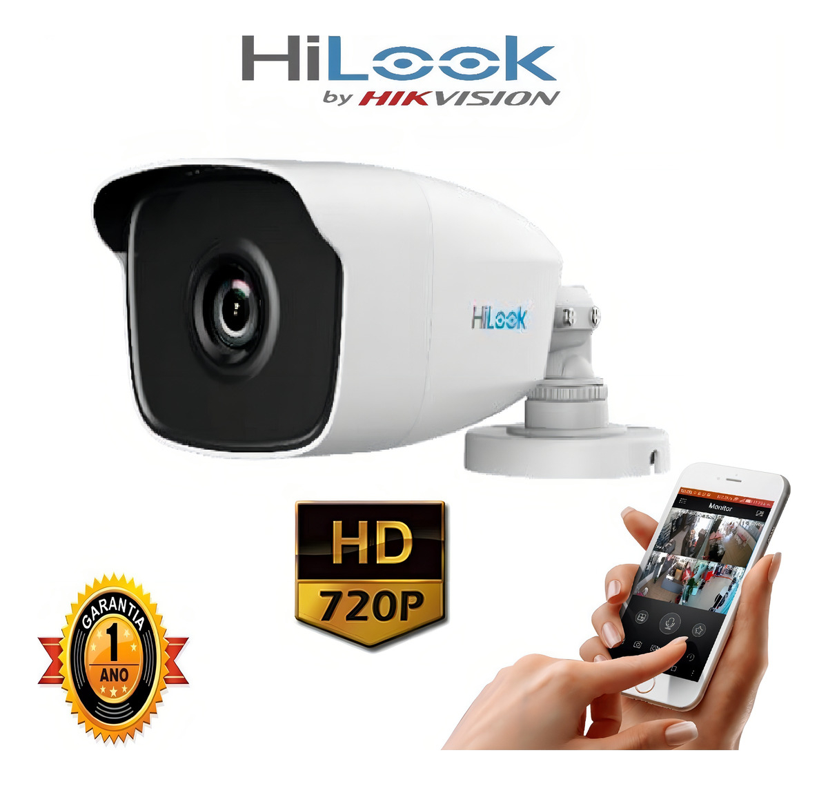 Camara Hikvision 1mp Fixed Mini Bullet Thc-b110-p