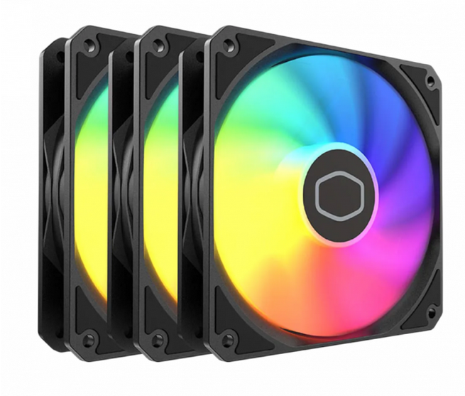 Cooler Gabinete Cooler Cooler Master Sikleflow 120 Lite Argb 3 Pack