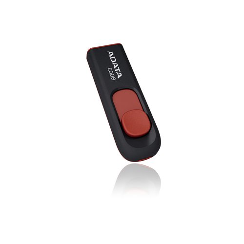 Pen Drive Adata 16g 2.0 Ac008 Black Red
