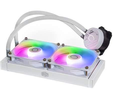 Water Cooler Master Masterliquid 240l Core Argb Blanco