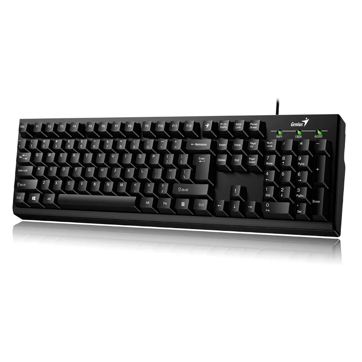 Teclado Genius Kb-100 Smart Usb Black