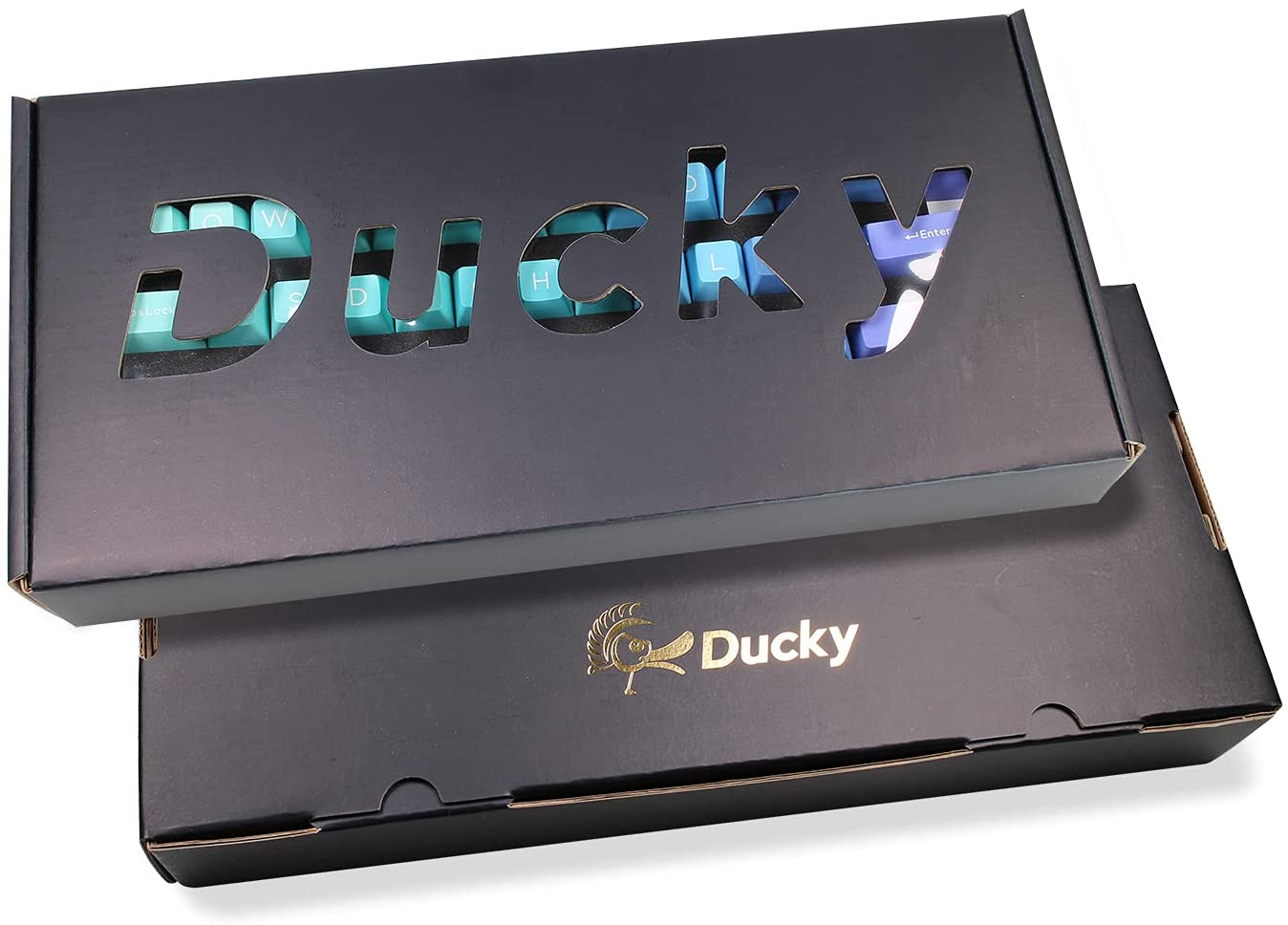 Ducky Keycap Set Azure Sa Us Abs Seamless Double Shot