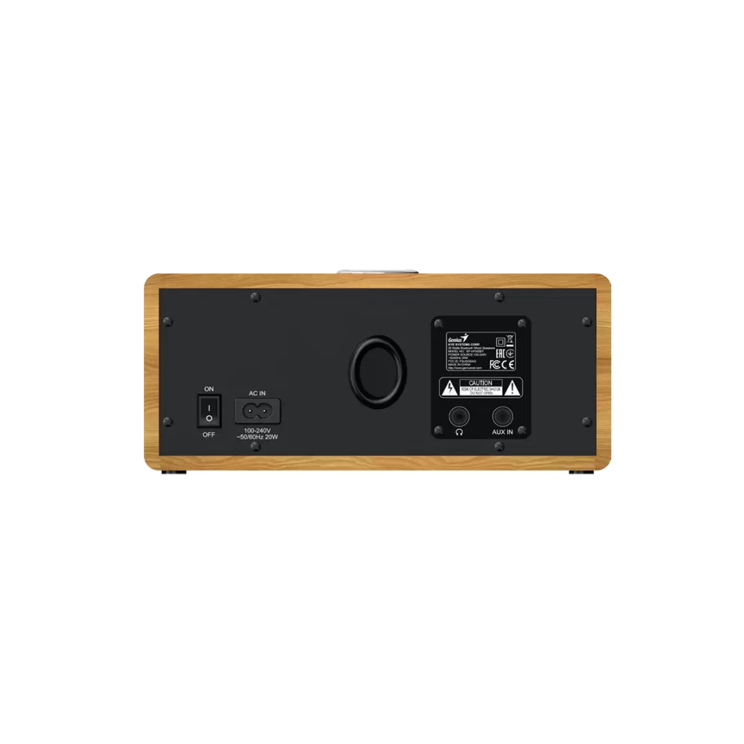 Parlante Bluetooth Genius Sp-hf505bt 20w Dark Brown