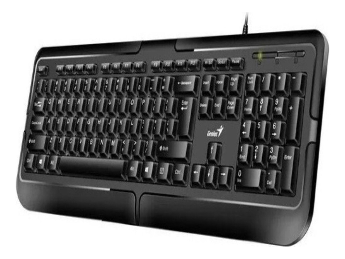 Teclado Usb Genius Rs2 Kb-118 Ii Black