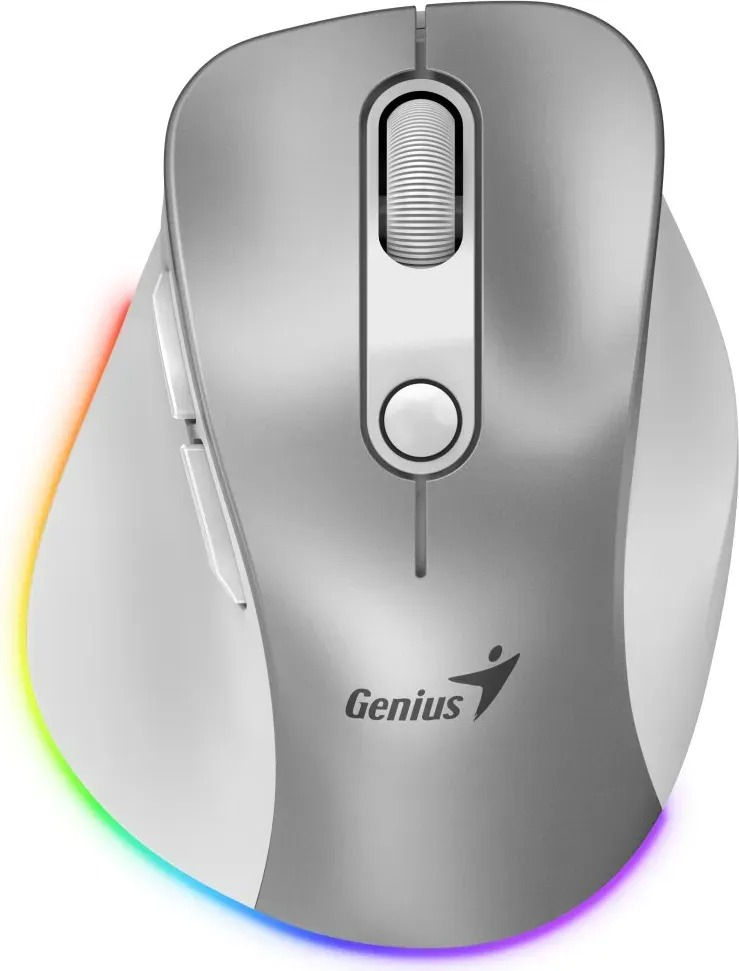 Mouse Genius Rs2 Ergo 9000s Pro Pearl White