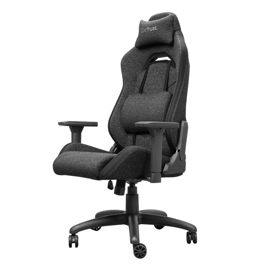 Silla Gamer Trust Ruya De Tela Grey Gxt723