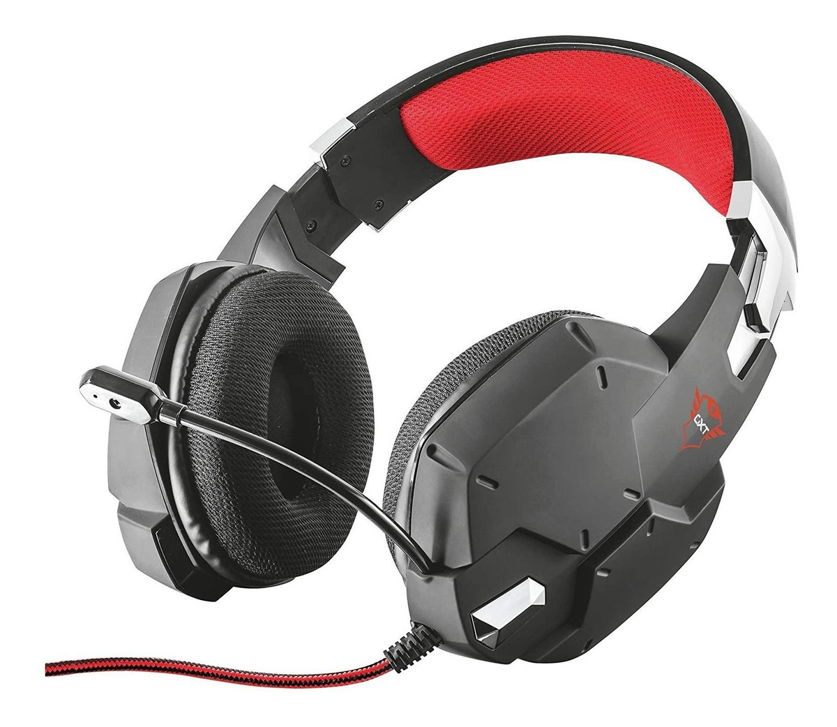 Auricular Gamer Trust Carus Black Gxt 322