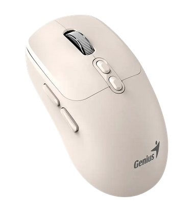 Mouse Wireless Genius Nx-8080s Bt-2.4ghz Milk Tea