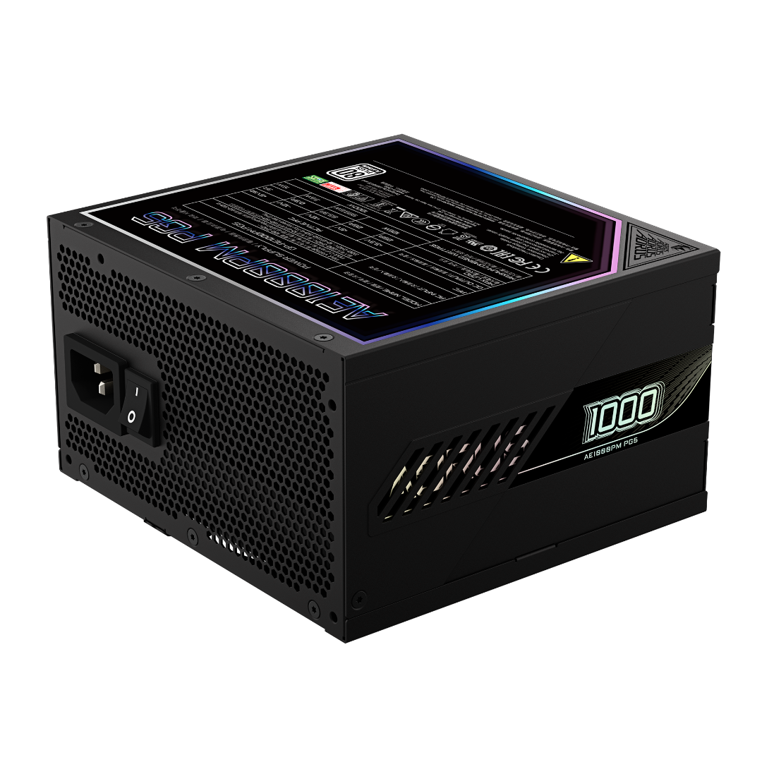 Fuente Gamer Gigabyte 1000w Aorus Pg5 80 Plus Platinum Modular Atx3.0