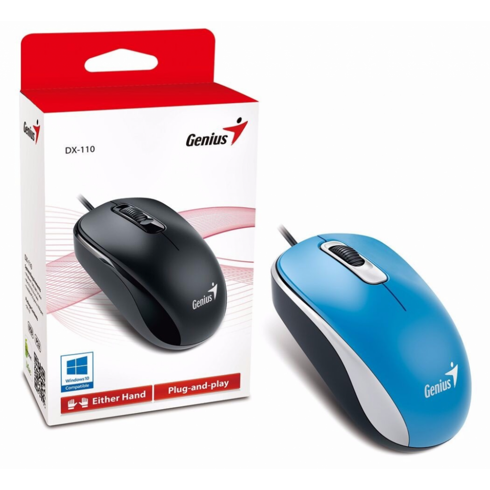 Mouse Genius Dx-110 G5 Blue Usb