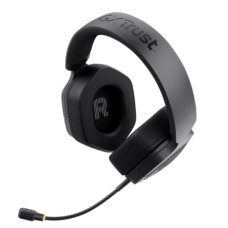 Auricular Trust Carus Multiplataforma Black Gxt493