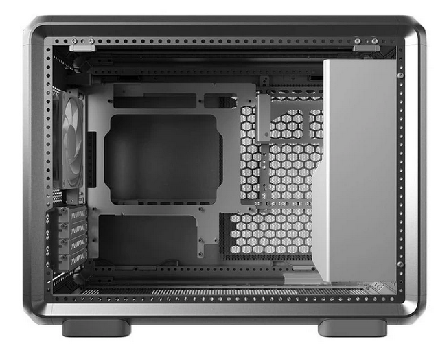 Gabinete Cooler Master 400 Master Frame Mesh Silver