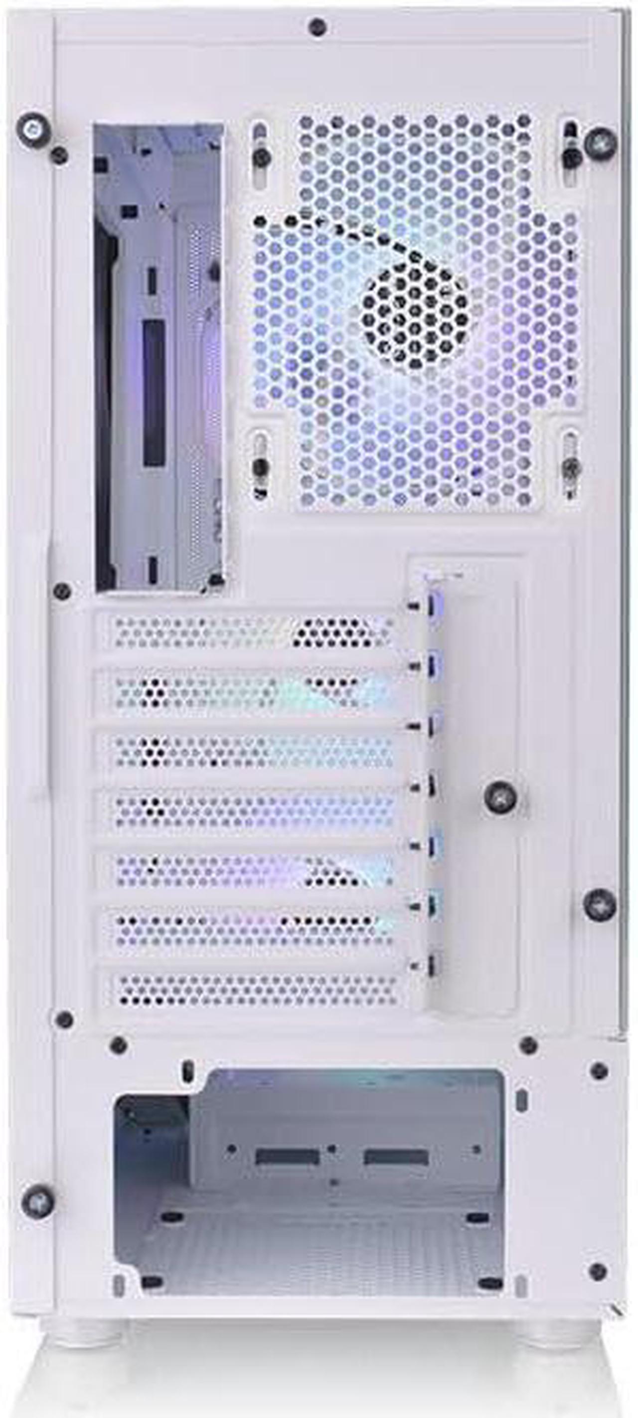 Gabinete Thermaltake S200 Plus Tg Argb Snow White Tempered Glass