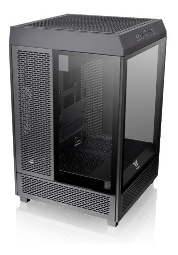 Gabinete Thermaltake The Tower 500 Black Tempered Glass
