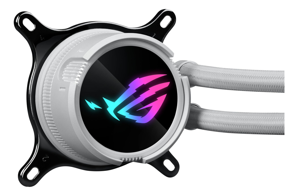 Water Cooler Asus Rog Strix Lc Iii 240 Argb White