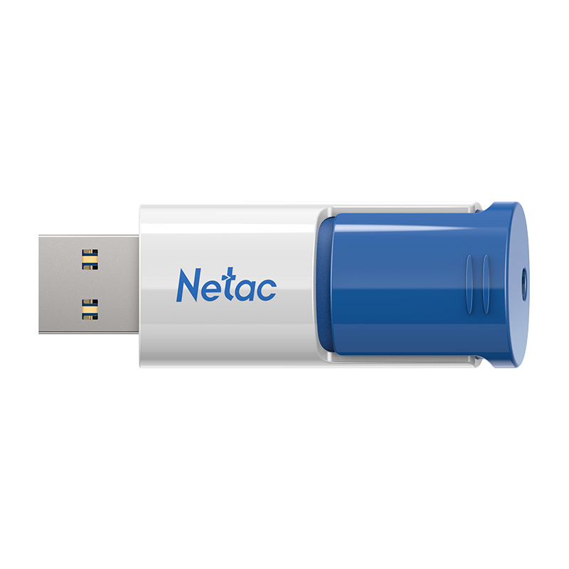 Pen Drive Netac U182 Blue 3.0 64gb Retractil
