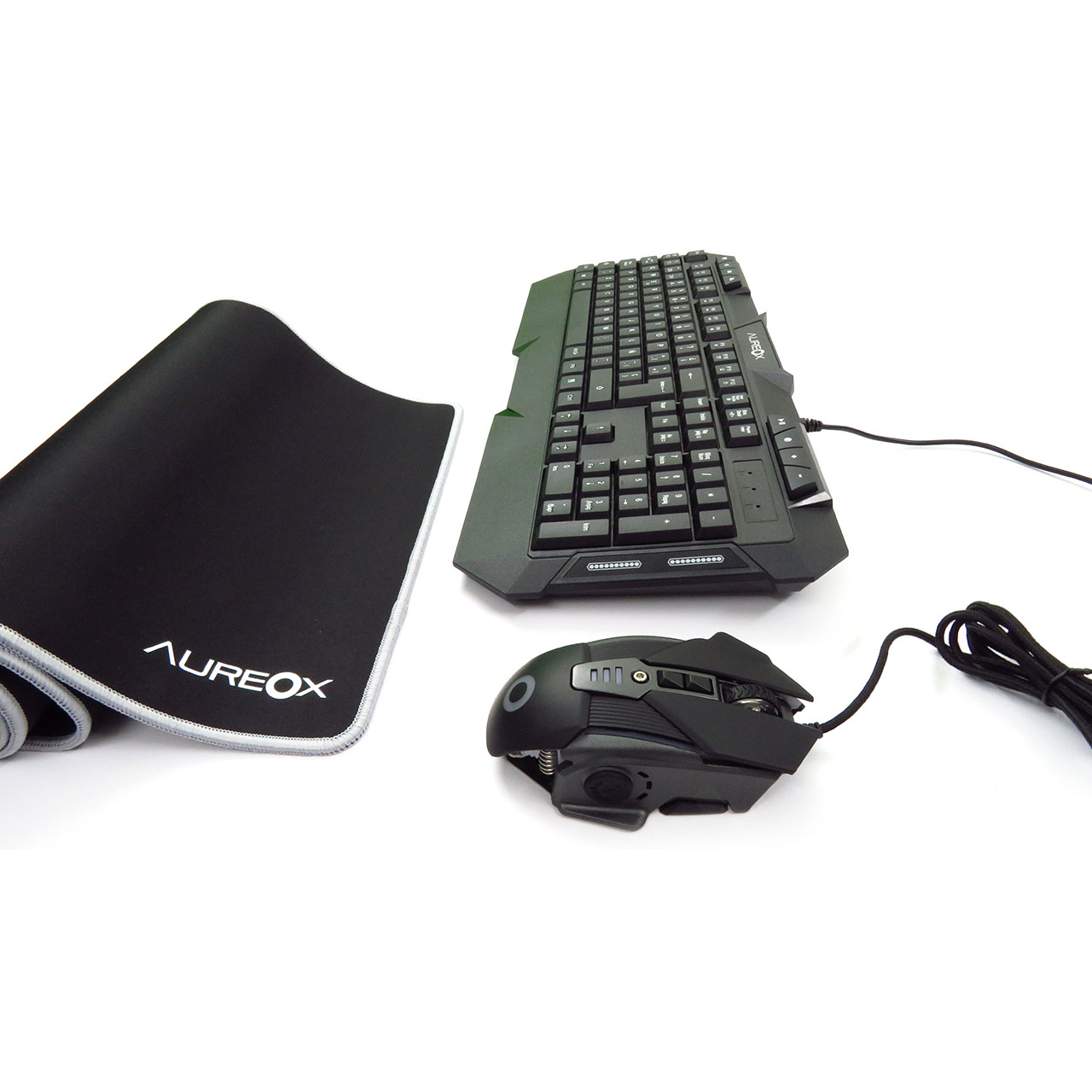 Teclado Y Mouse + Pad Aureox Lifelight Gaming Gc1000