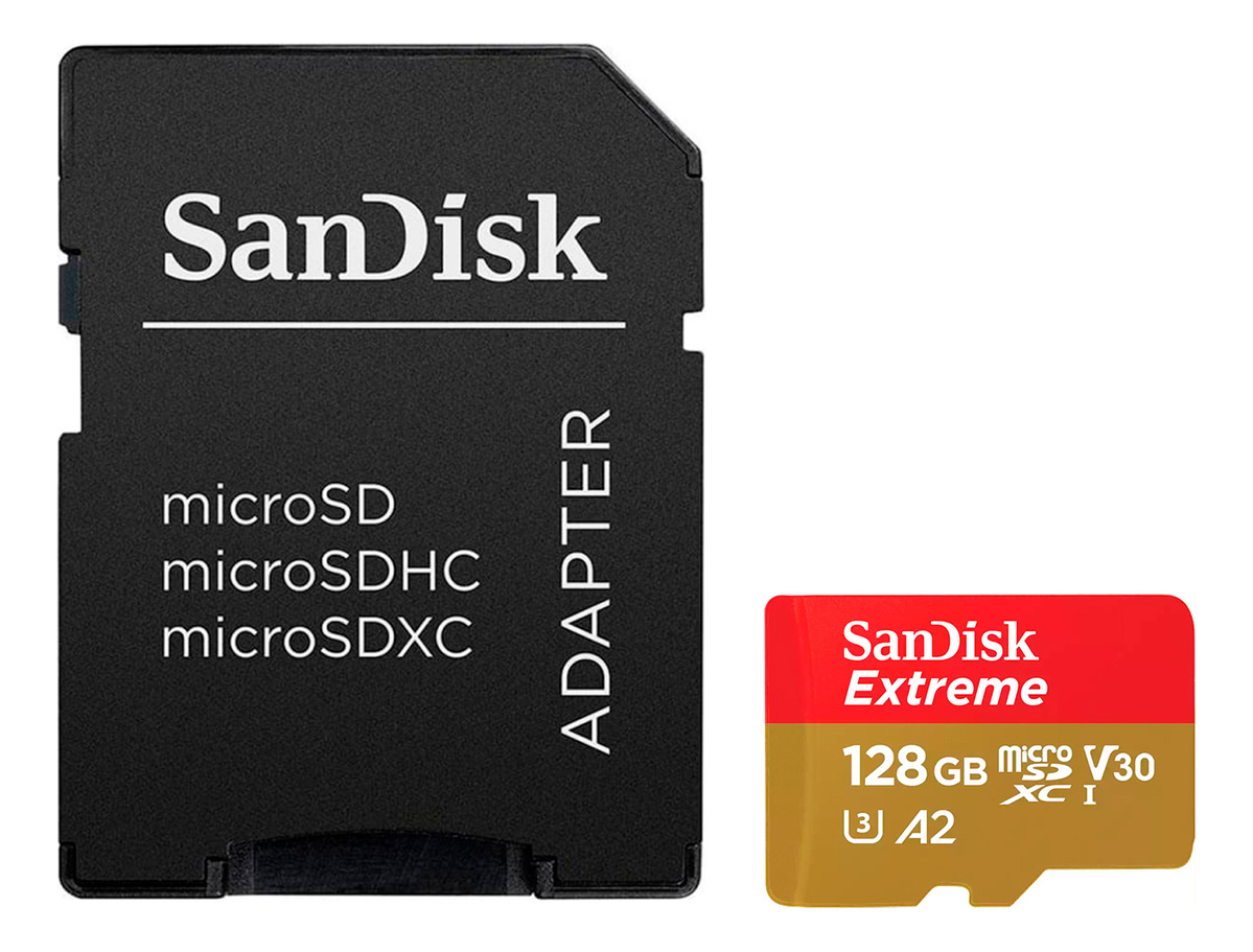 Micro Sdxc 128gb Sandisk Extreme Uhs-i C/adap-sd