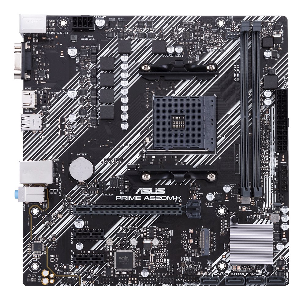 Mother Asus (am4) Prime A520m-k