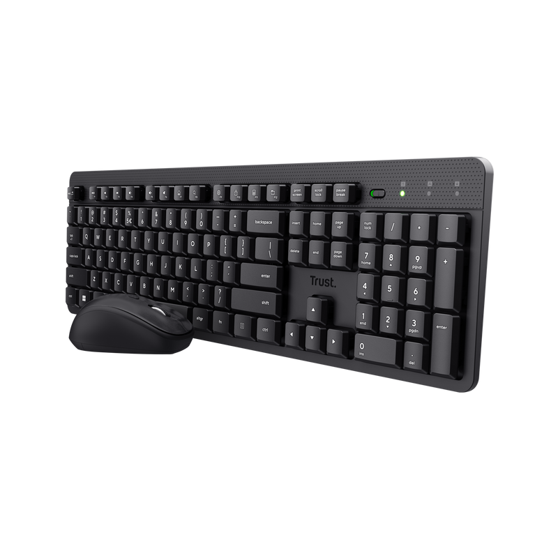 Combo Teclado Y Mouse Trust Ody Ii Wireless Es