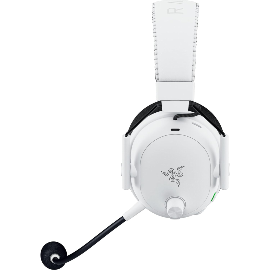 Auricular Razer Blackshark V3 Pro White 2.4g+bt Anc Thx