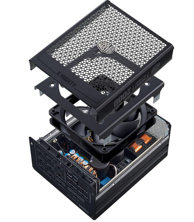 Fuente Cooler Master X Silent Max Platinum 1300w W/ar Cord