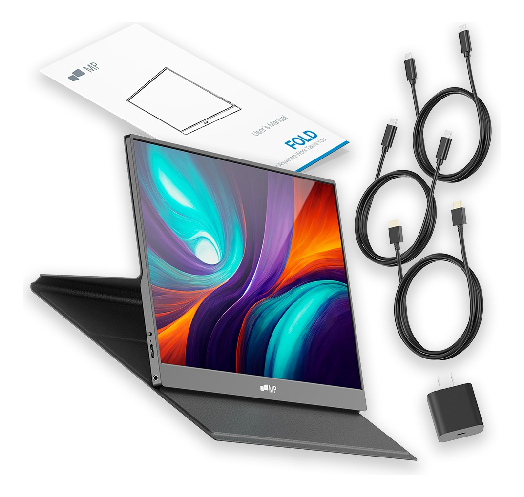 Accesorios Byh Monitor Portatil Para Notebook Fold 15.6