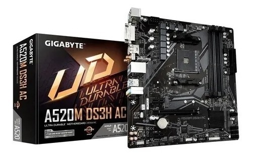 Mother Gigabyte (am4) A520m Ds3h Ac